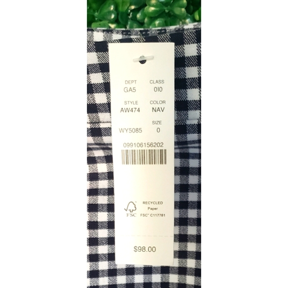 8. J. Crew 2 Pencil® skirt in micro gingham - Picture 5 of 5